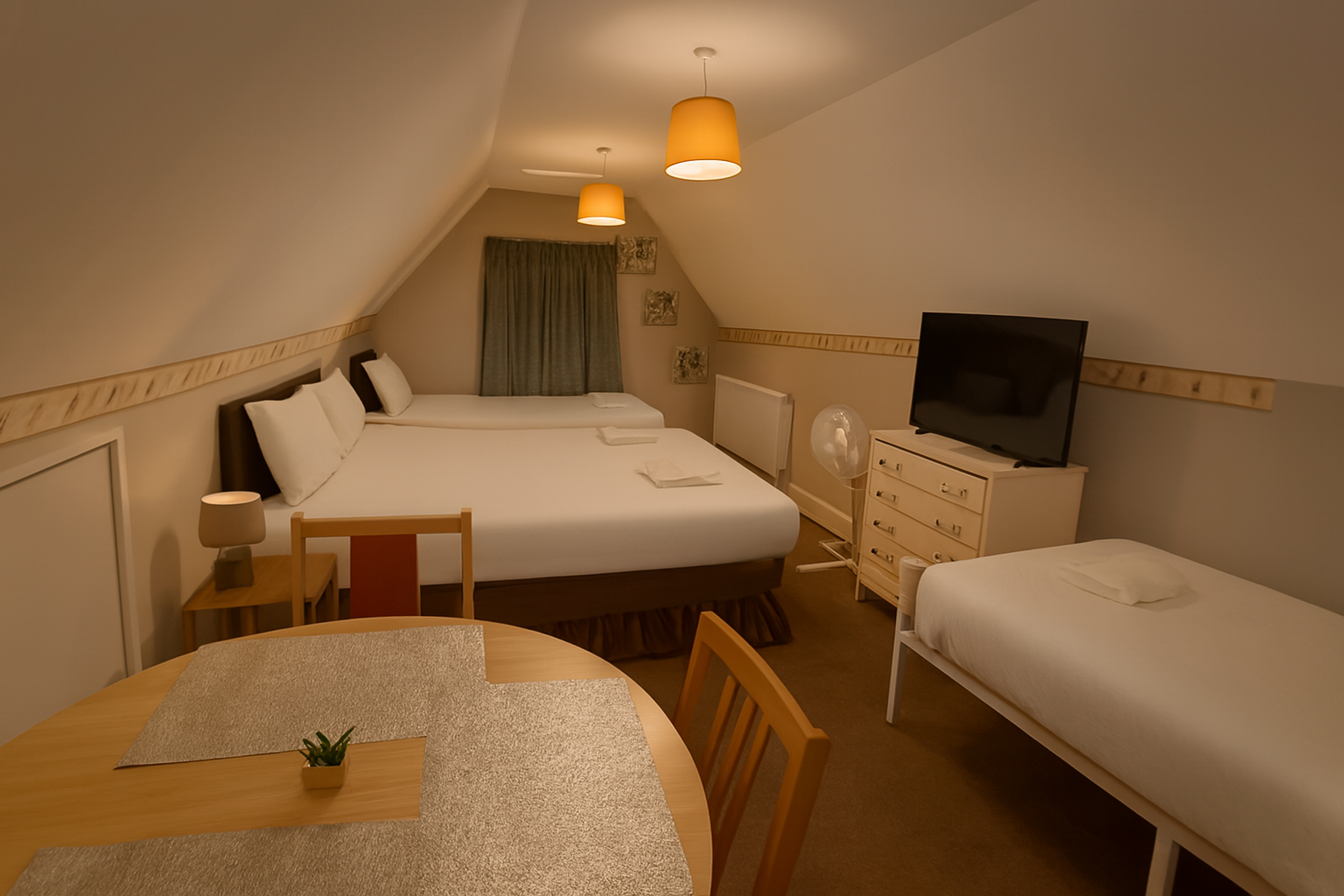 Large Family Room Detail